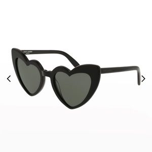 YSL Lou Lou heart sunglasses *worn 3 times*